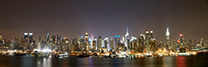 New York City Night Panorama